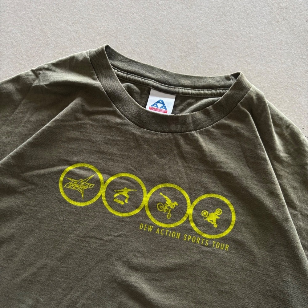 Y2K‎ Mountain Dew Action Sports Tour T-shirt